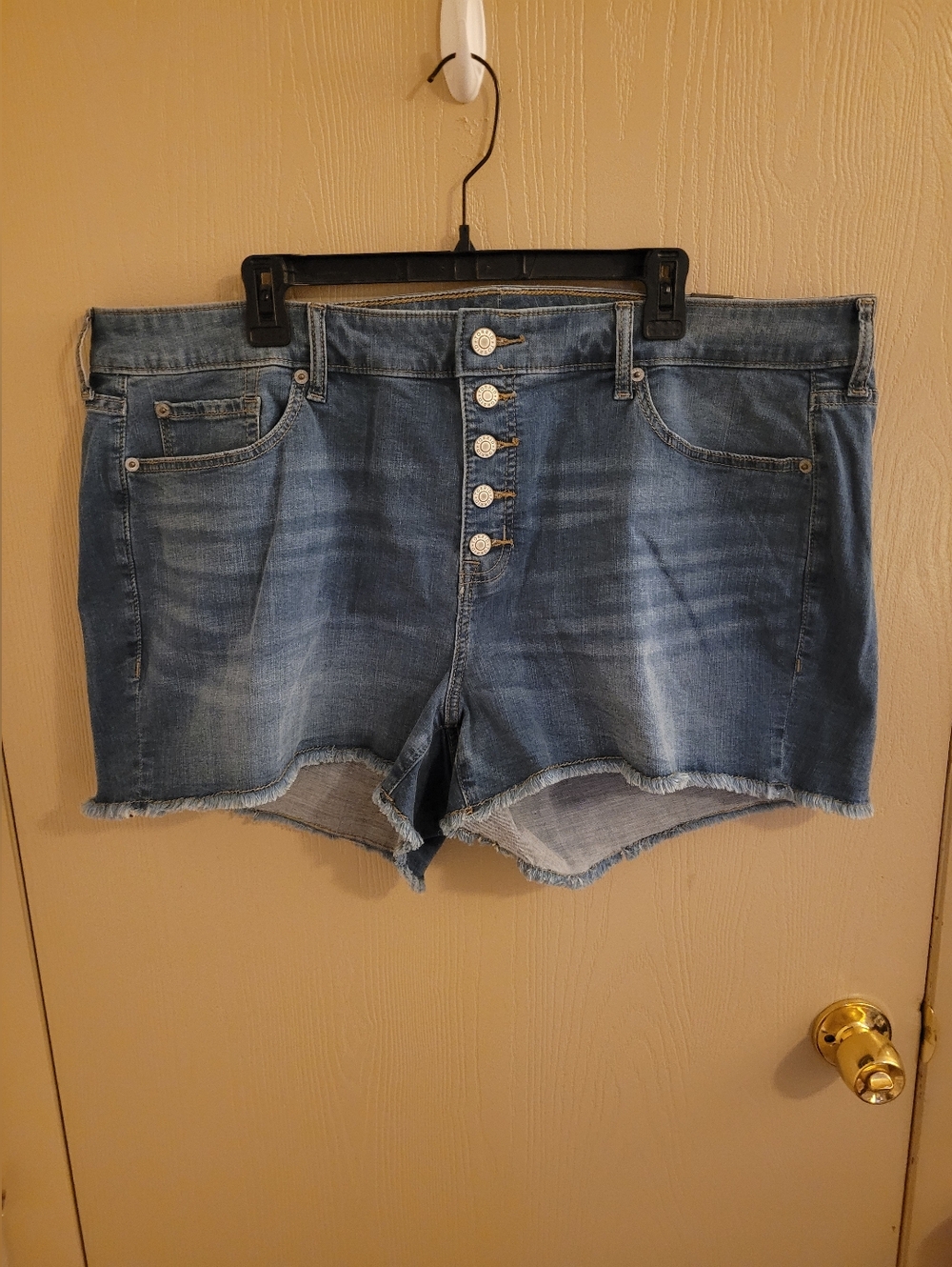 Torrid Perfect 3.5" Shorts Vintage Stretch Medium Wash NWT Womens Plus Size 22